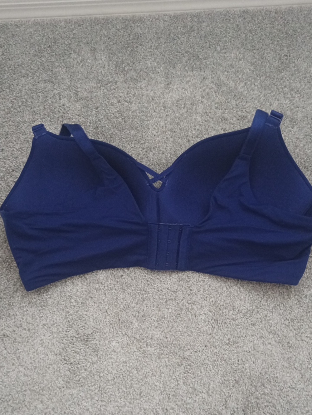 Torrid Curve Wireless Padded Blue Bra Size 44D - Picture 3 of 3